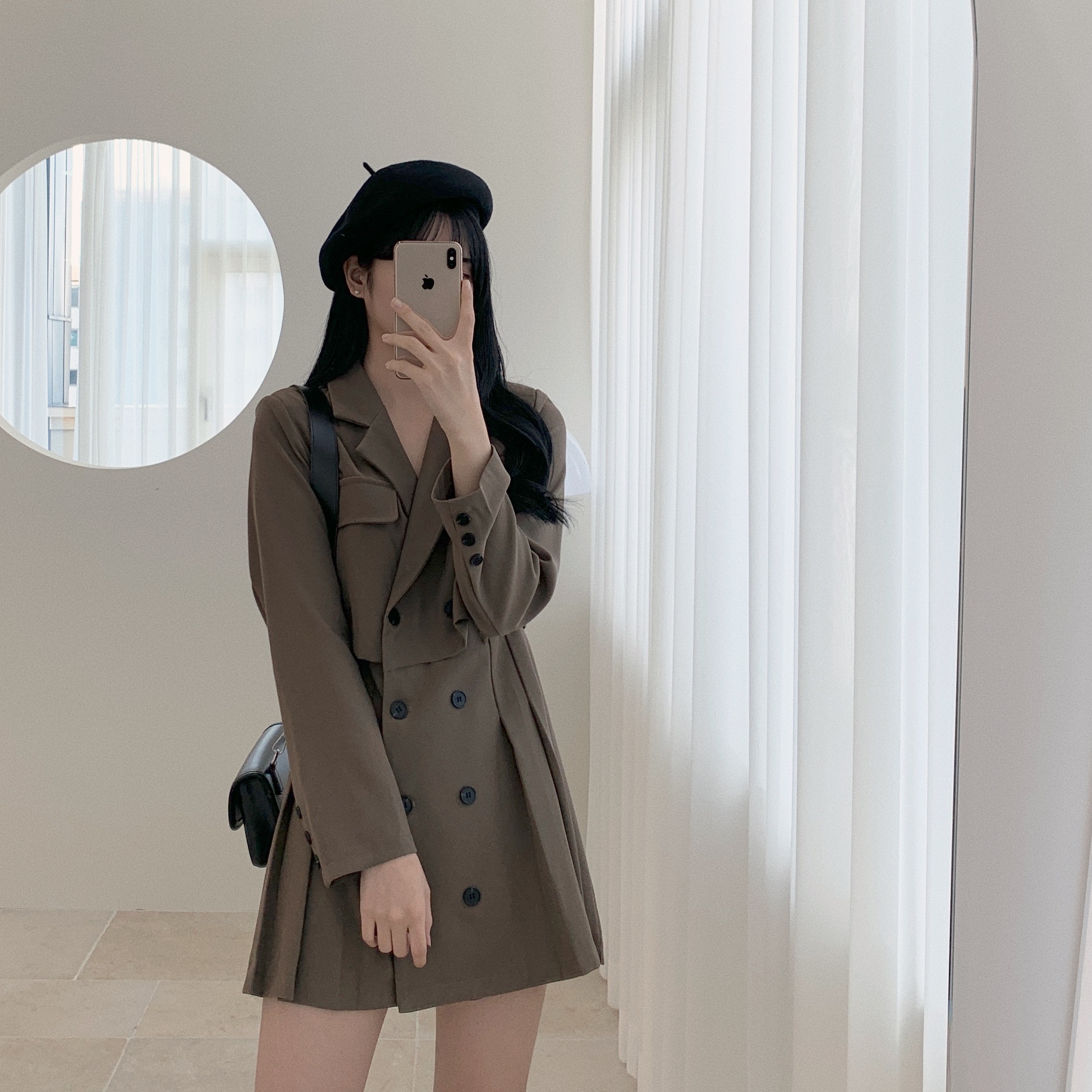 迷你短洋裝