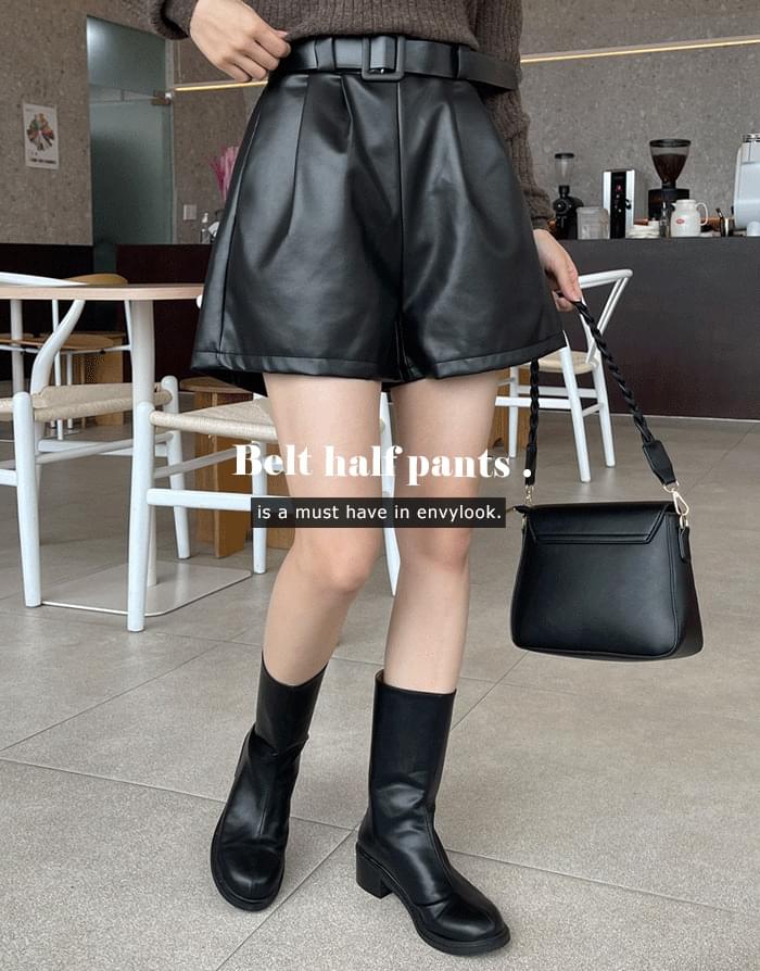 르코드벨트레자하프팬츠