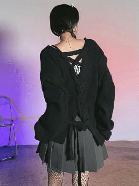 Back Ribbon Rush Knitwear