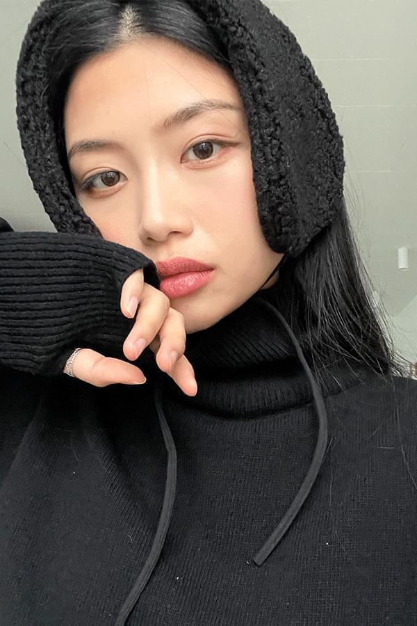 롱런드 뽀글이 귀도리