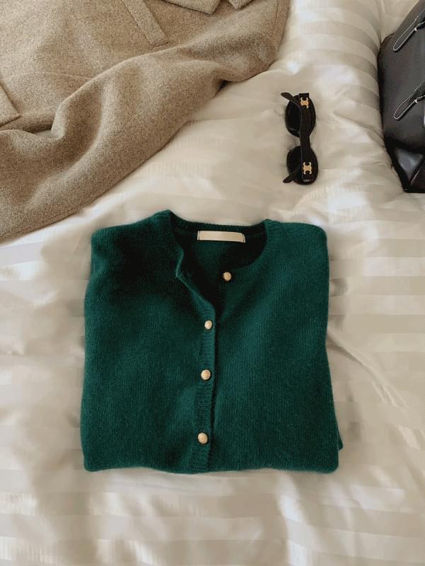 Raccoon Gold Cardigan