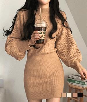 針織洋裝