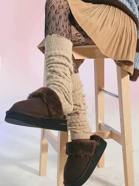 Fleece Maple Leg Warmers