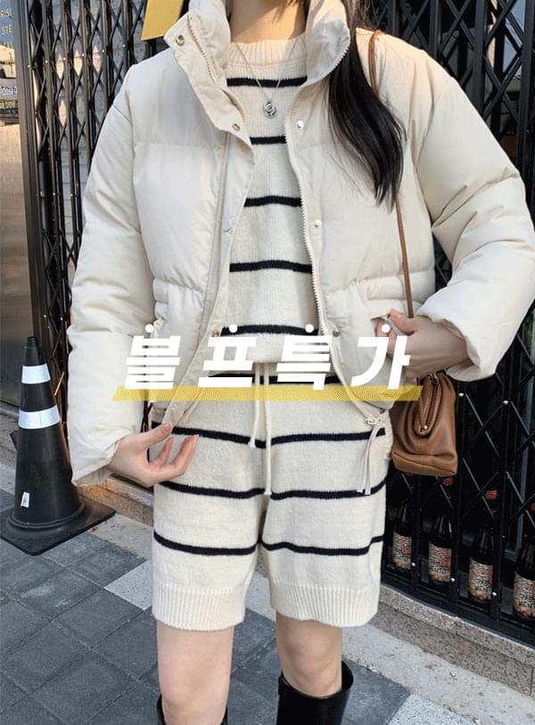 선셋 숏 패딩 (*3color)