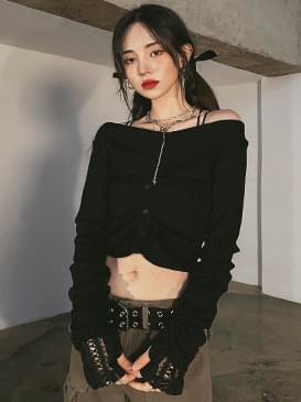 Shirring Shea Crop T-shirt