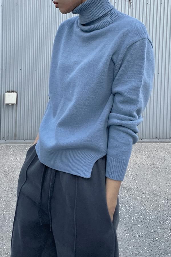 高領上衣