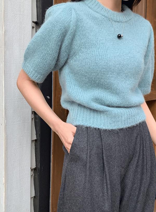 Alpaca Half Puff Knitwear