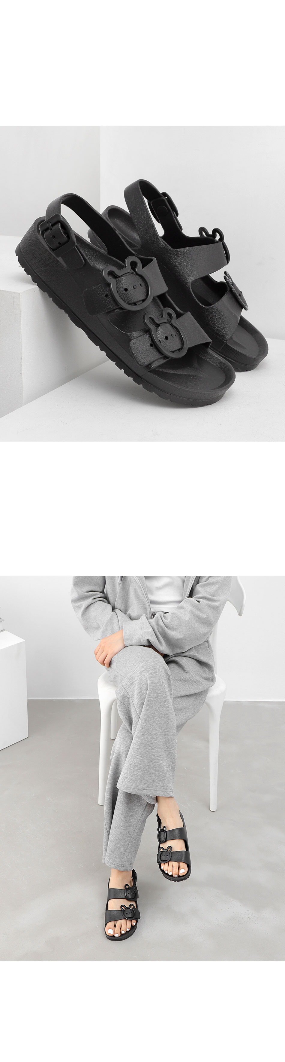 ITSHU Winnie the Pole EVA Sporty Sandals 11218 Codibook.