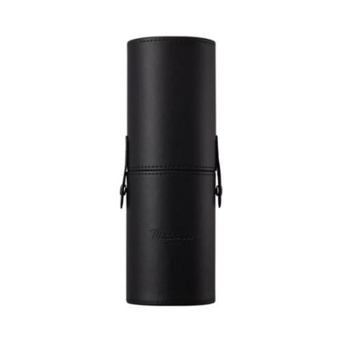 Picasso Leather Cylindrical Brush Case Black #BeautyTools 美容小物