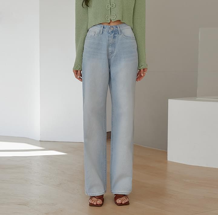 common unique Highlight Wash High Waist Denim Jeans Codibook.