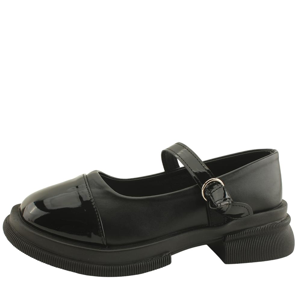 two tone mary jane pumps