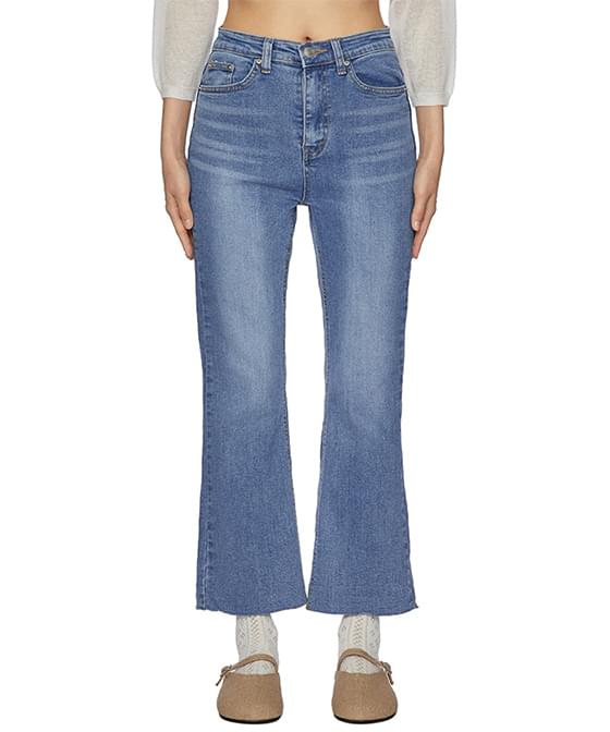 Bowen Faded flared jeans