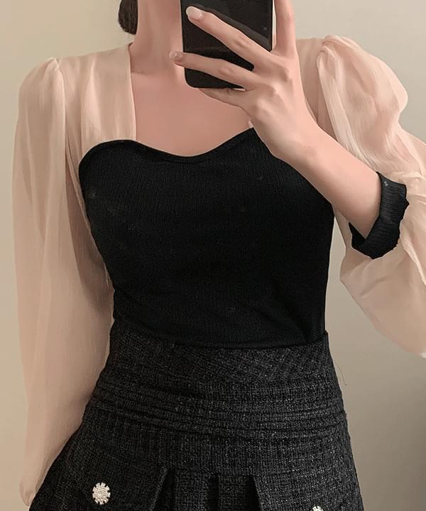 SOMEDAYS Doona color combination Knitwear blouse Codibook.