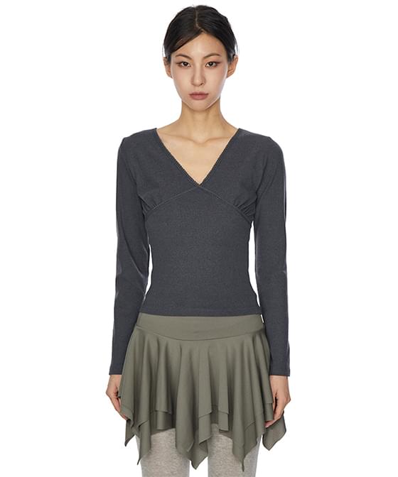 raw lace t-shirt