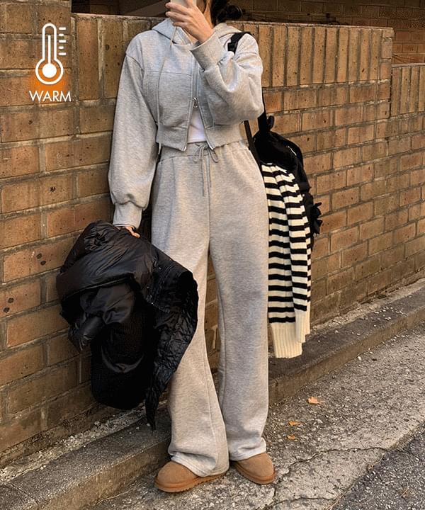 Levy Fleece-lined two-way training set -4 colors 套裝