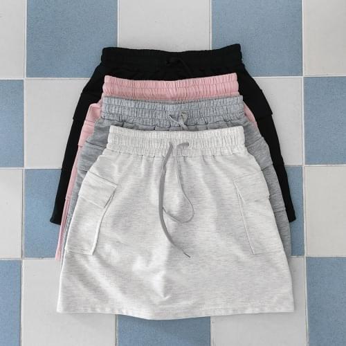 Cargo pocket mini skirt _ 4color