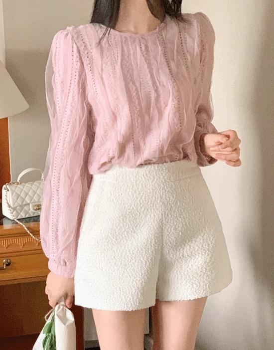 Heidi Tweed Shorts 短裤
