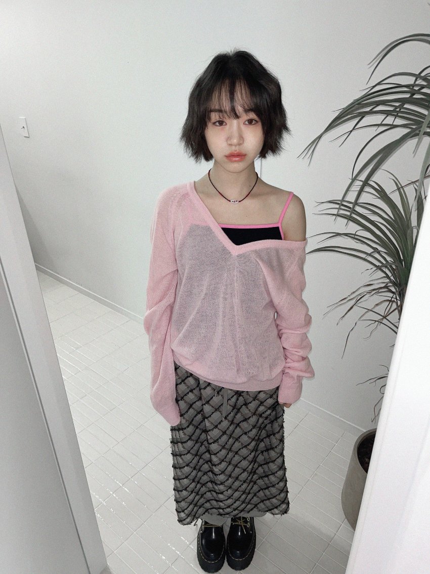 드레스 모델 착용 이미지-S1L34