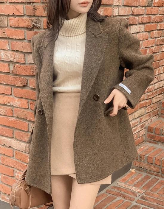 Rapid Wool Double Half Coat