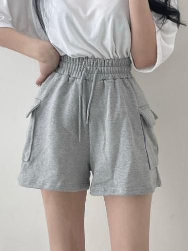 Mixed cargo pants 短褲