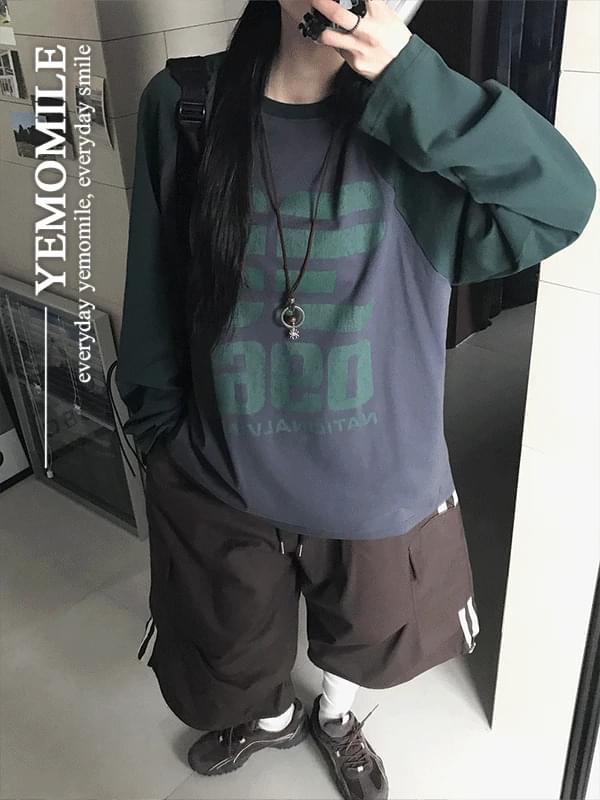 Nation Nagrang Printing T-shirt 长袖上衣