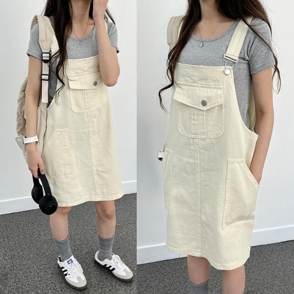 Cute Oz Denim Melange Dress 短裙