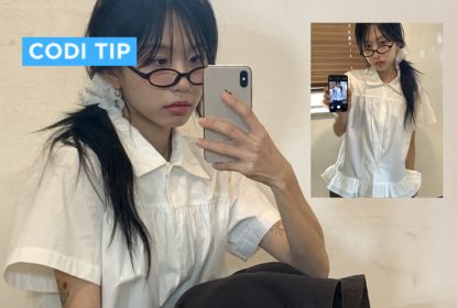 안경이랑 너무 잘 어울리네