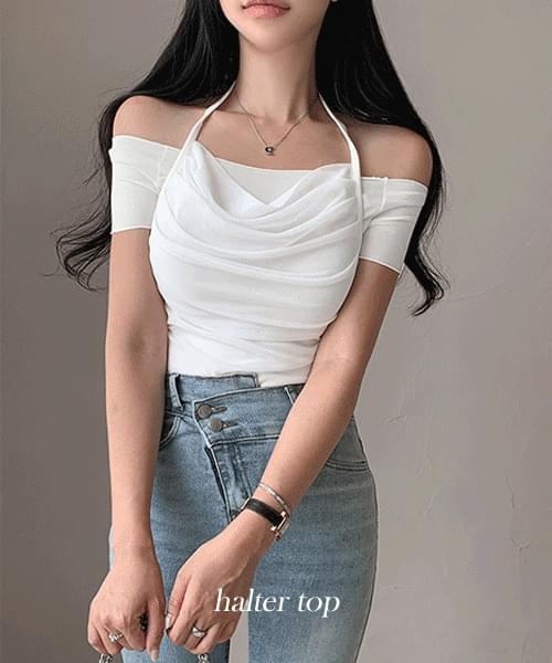 에셀르 망사레이스홀터 t