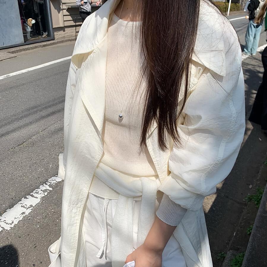 Deck trench coat
