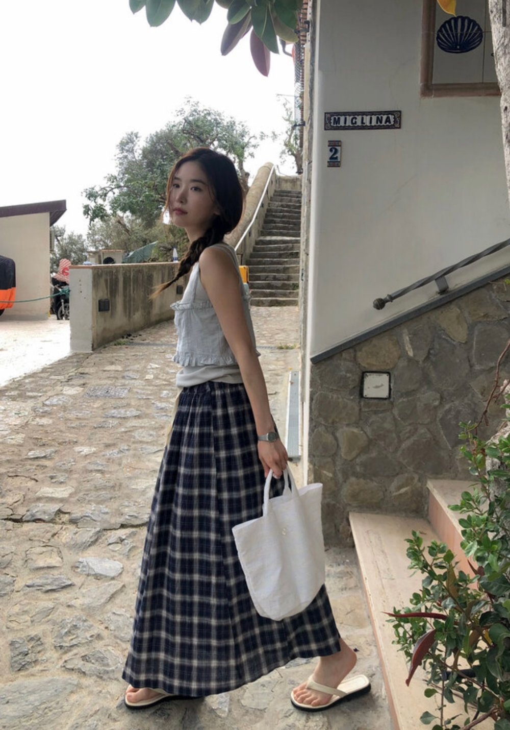 점퍼 모델 착용 이미지-S1L8