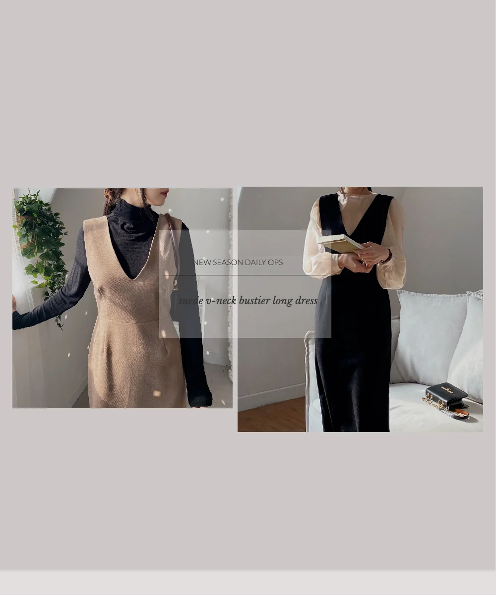 드레스 모델 착용 이미지-S1L127