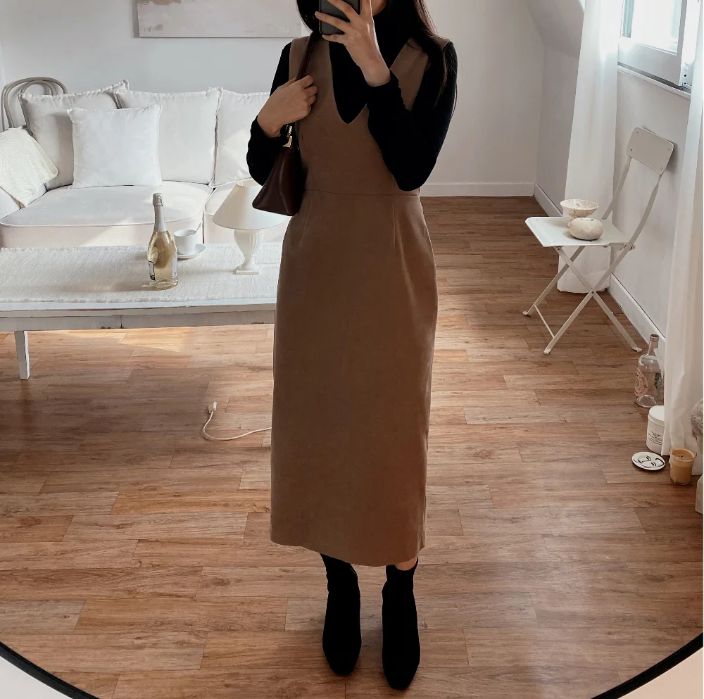 드레스 모델 착용 이미지-S1L80