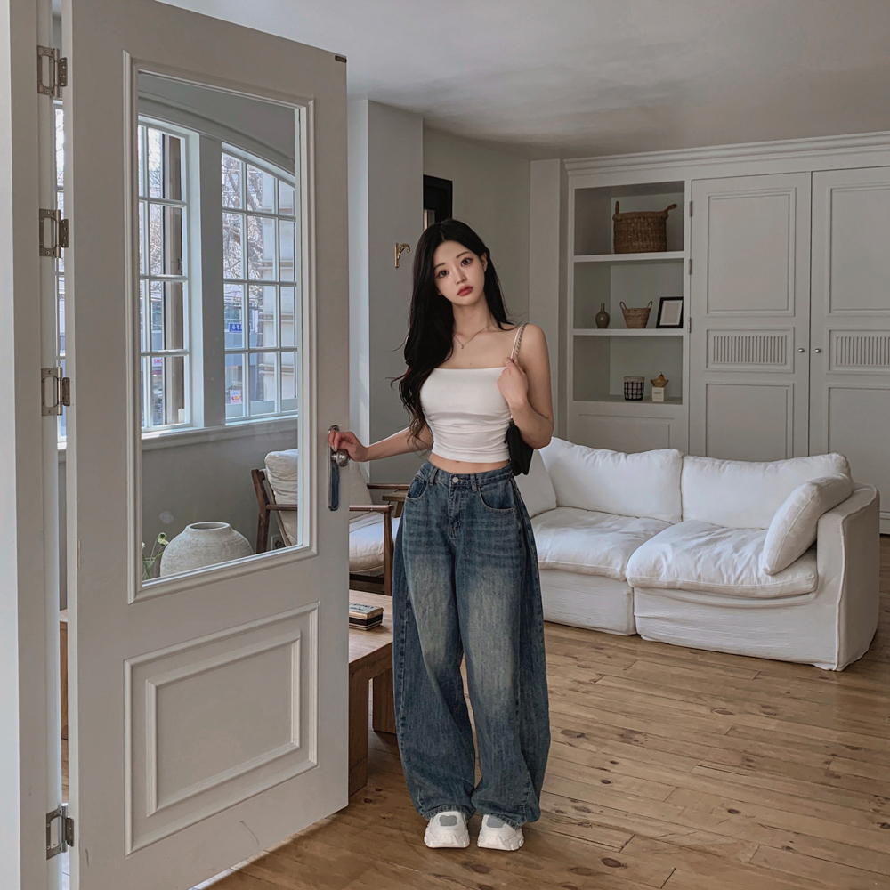 민소매 모델 착용 이미지-S1L150