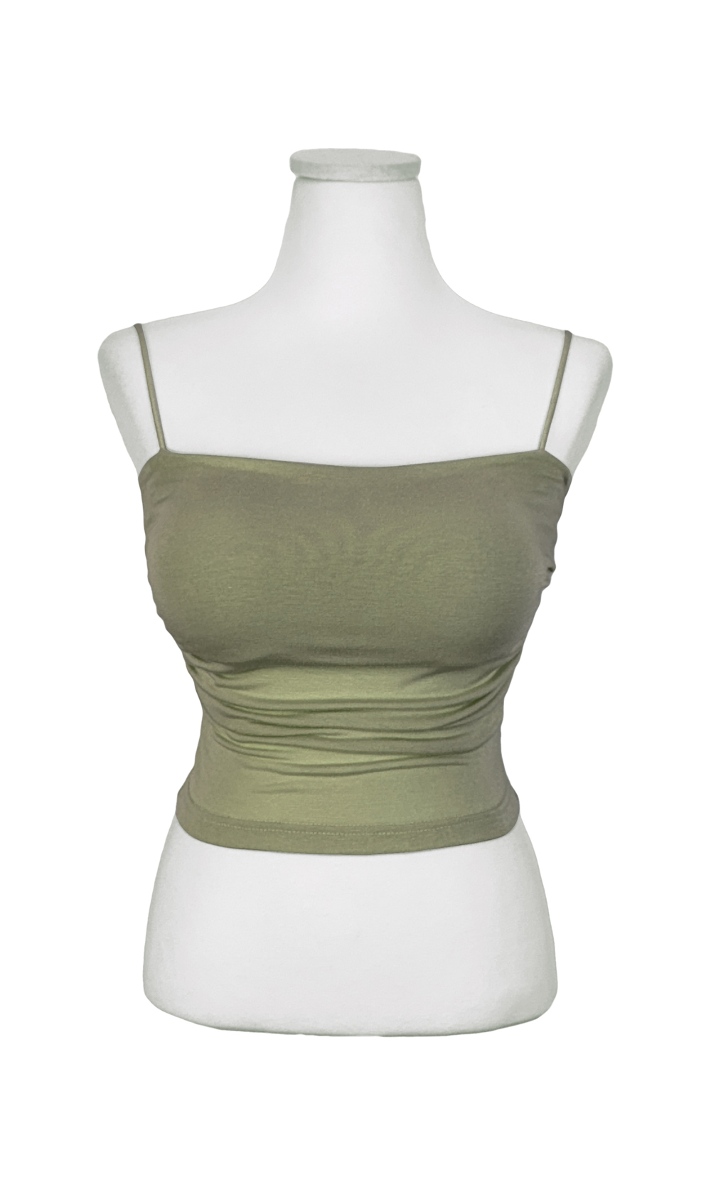 민소매 카키 색상 이미지-S1L23