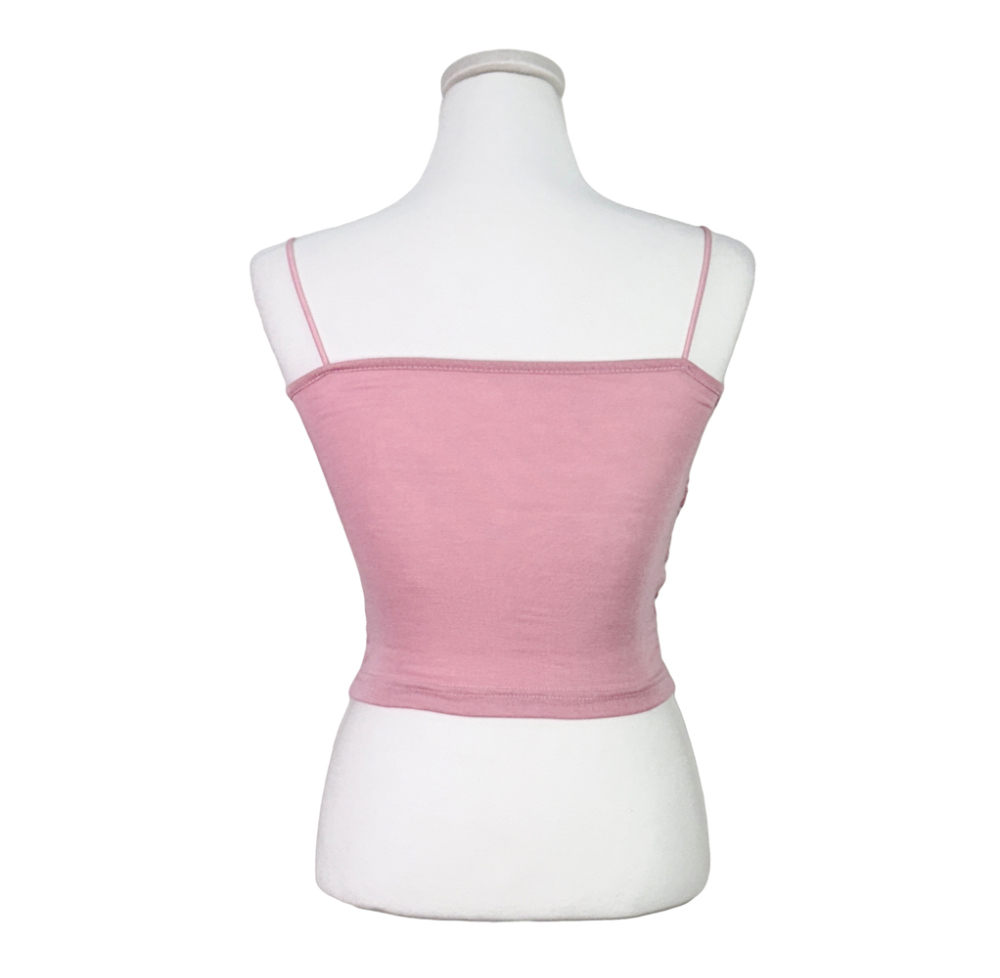 민소매 베이비핑크 색상 이미지-S1L38