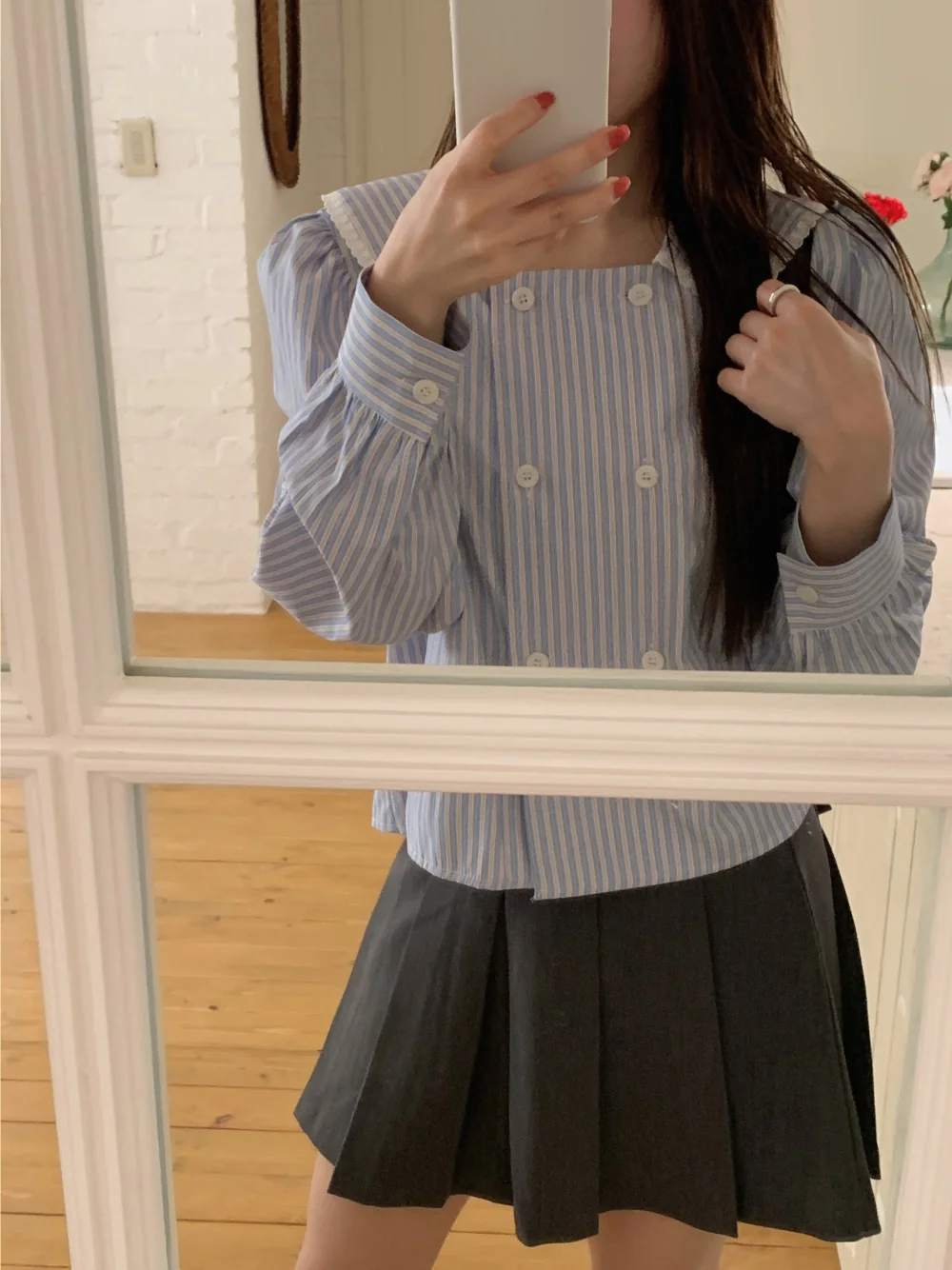 블라우스 -S1L129