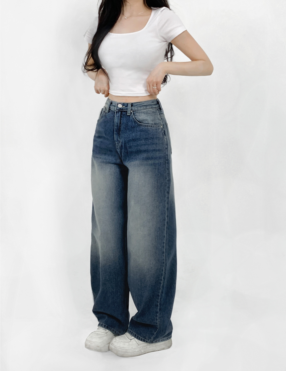 바지 모델 착용 이미지-S32L24