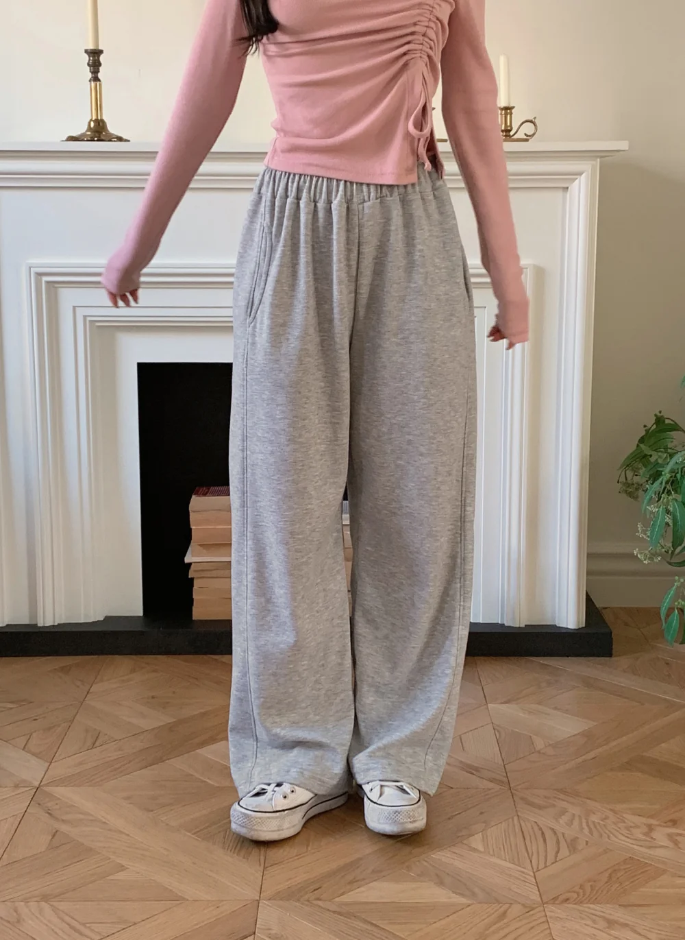 바지 모델 착용 이미지-S1L72