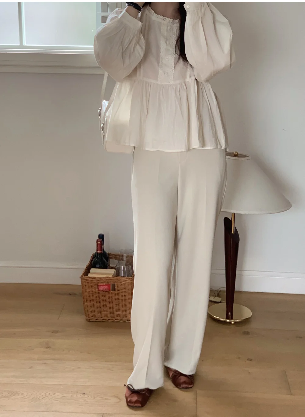 바지 모델 착용 이미지-S1L145