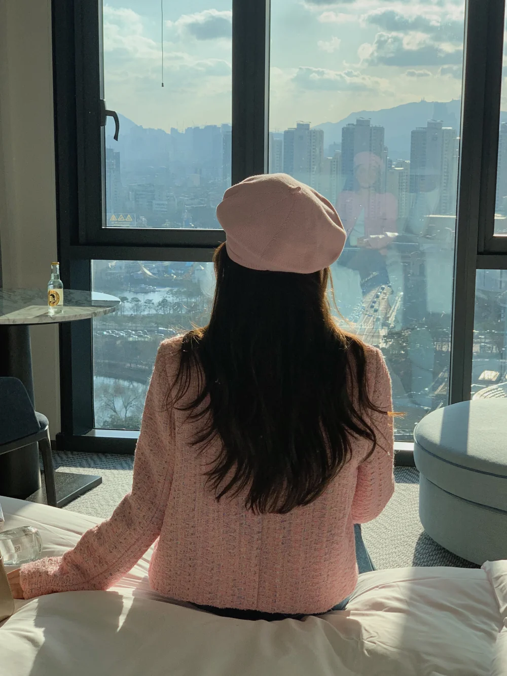 블레이저 모델 착용 이미지-S1L99