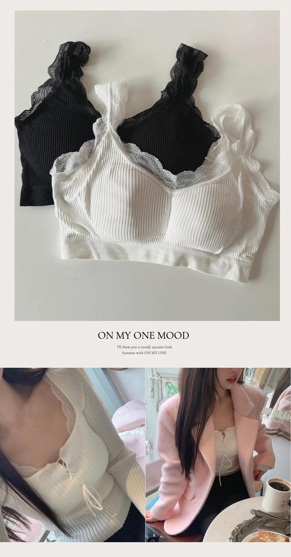 카디건 카키 색상 이미지-S1L3