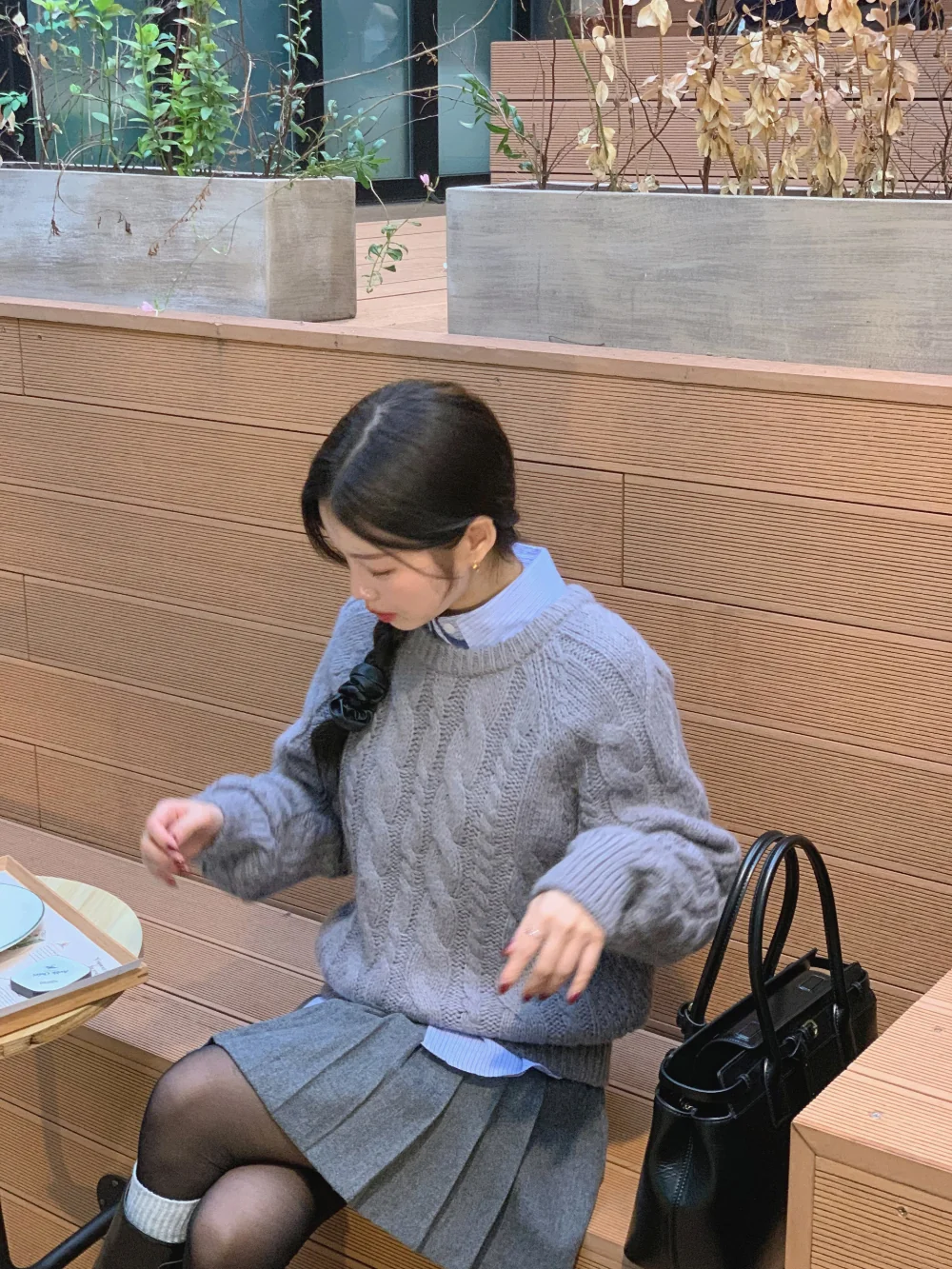 드레스 모델 착용 이미지-S1L12