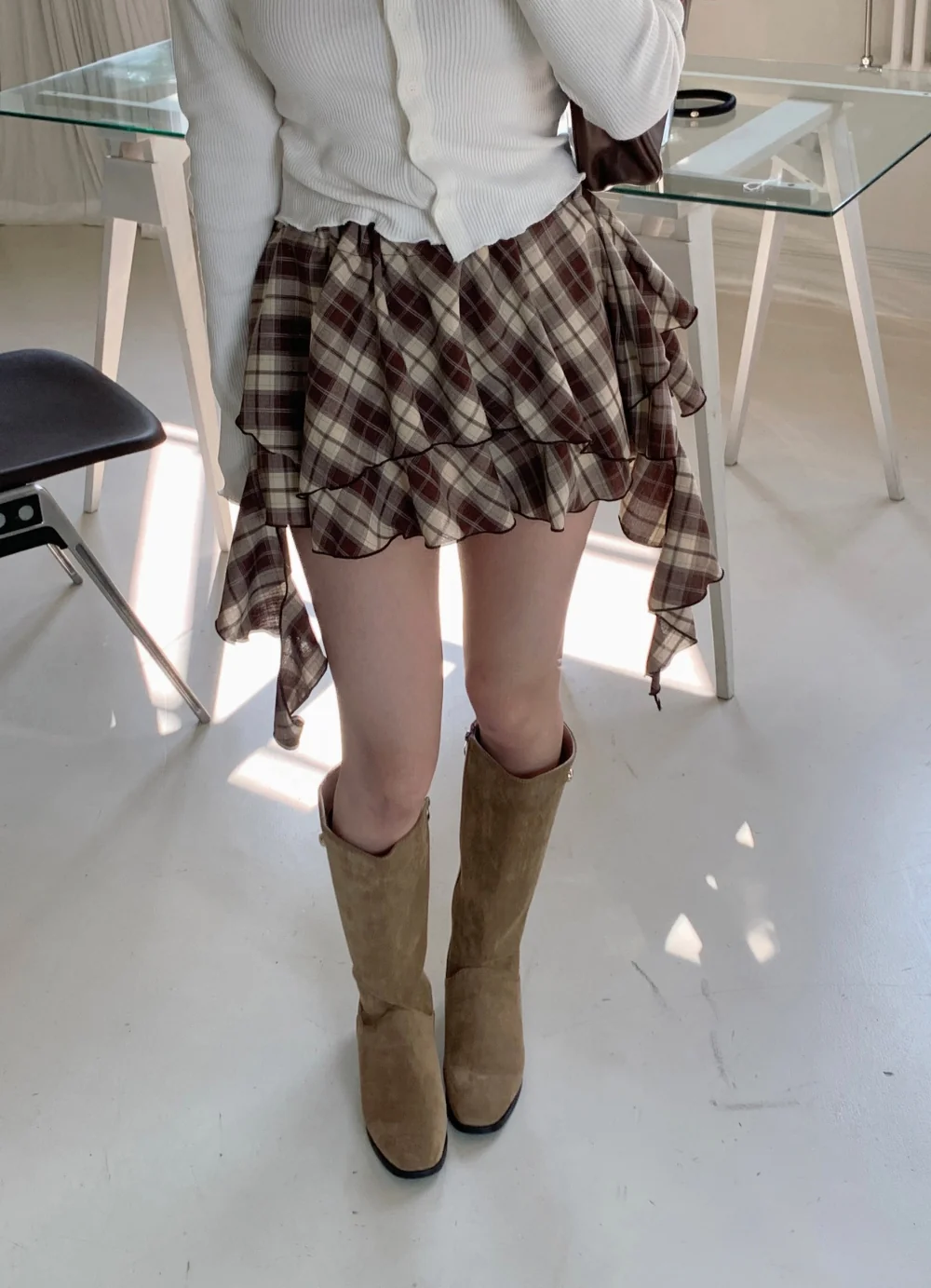 드레스 모델 착용 이미지-S1L89