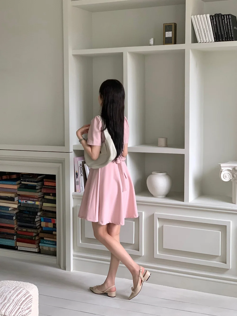 드레스 모델 착용 이미지-S1L39