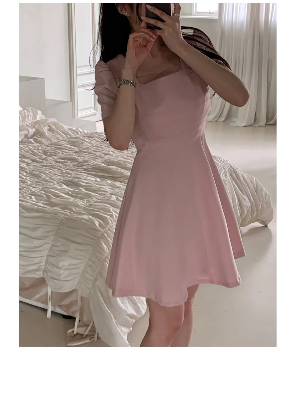 드레스 모델 착용 이미지-S1L44