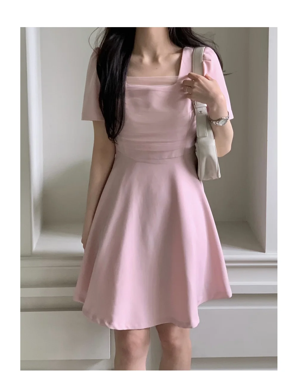 드레스 모델 착용 이미지-S1L53