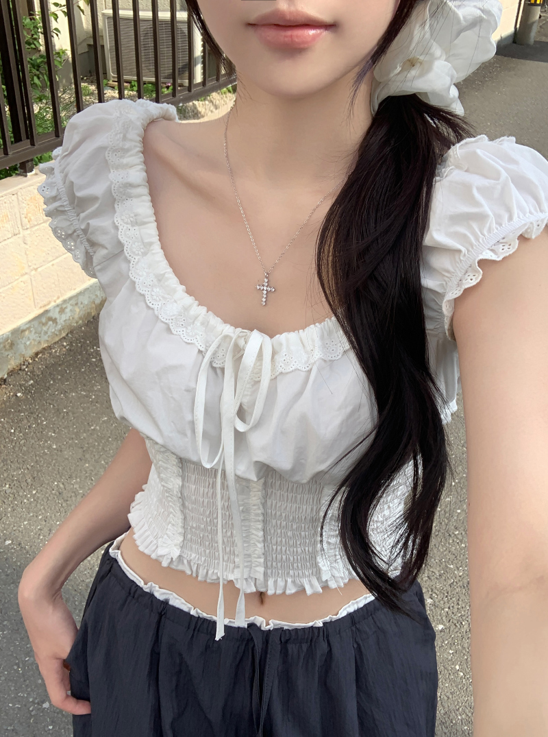 민소매 모델 착용 이미지-S1L9