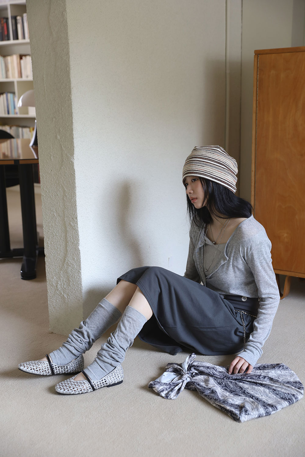 가방 모델 착용 이미지-S1L20