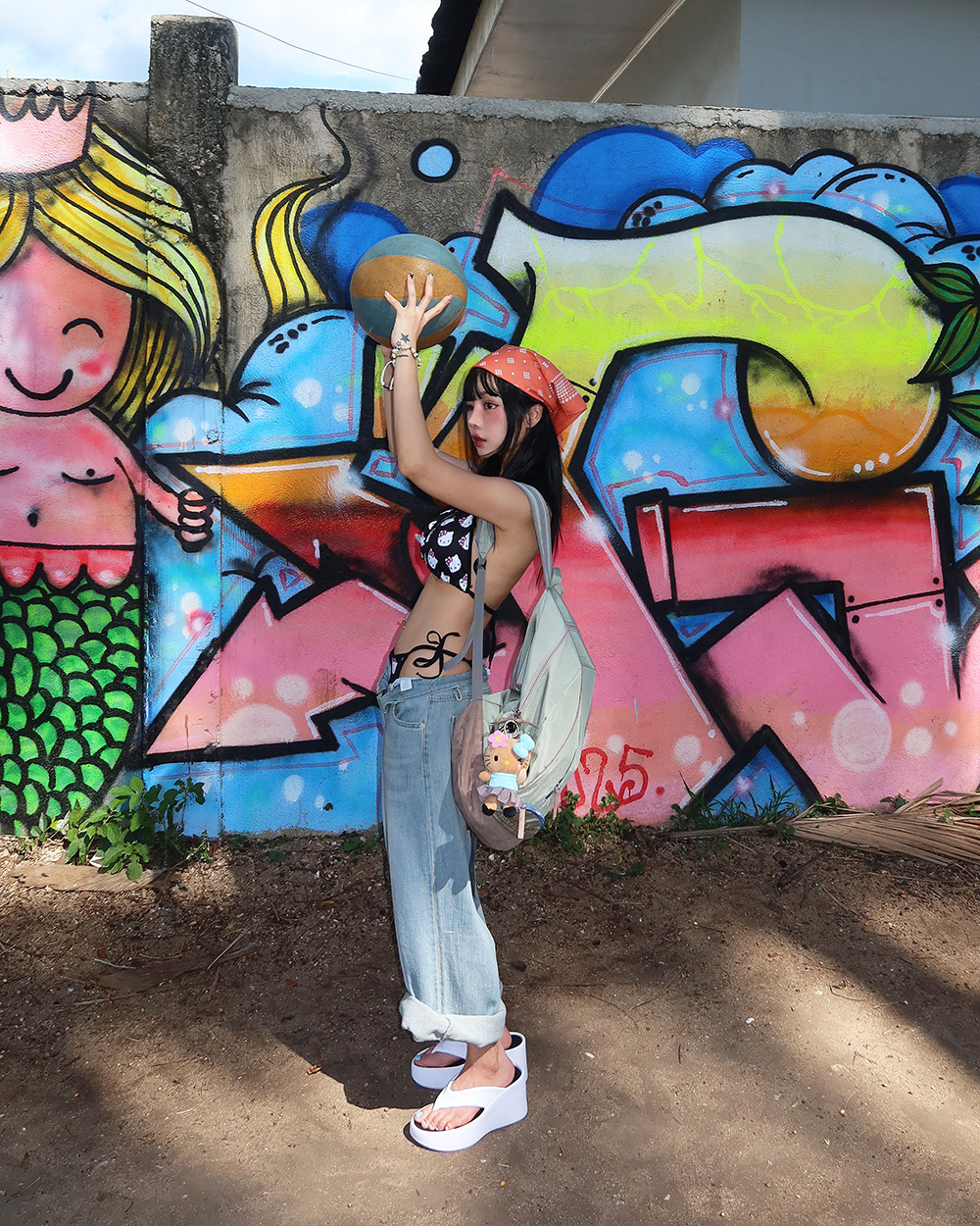 수영복/속옷 모델 착용 이미지-S1L72