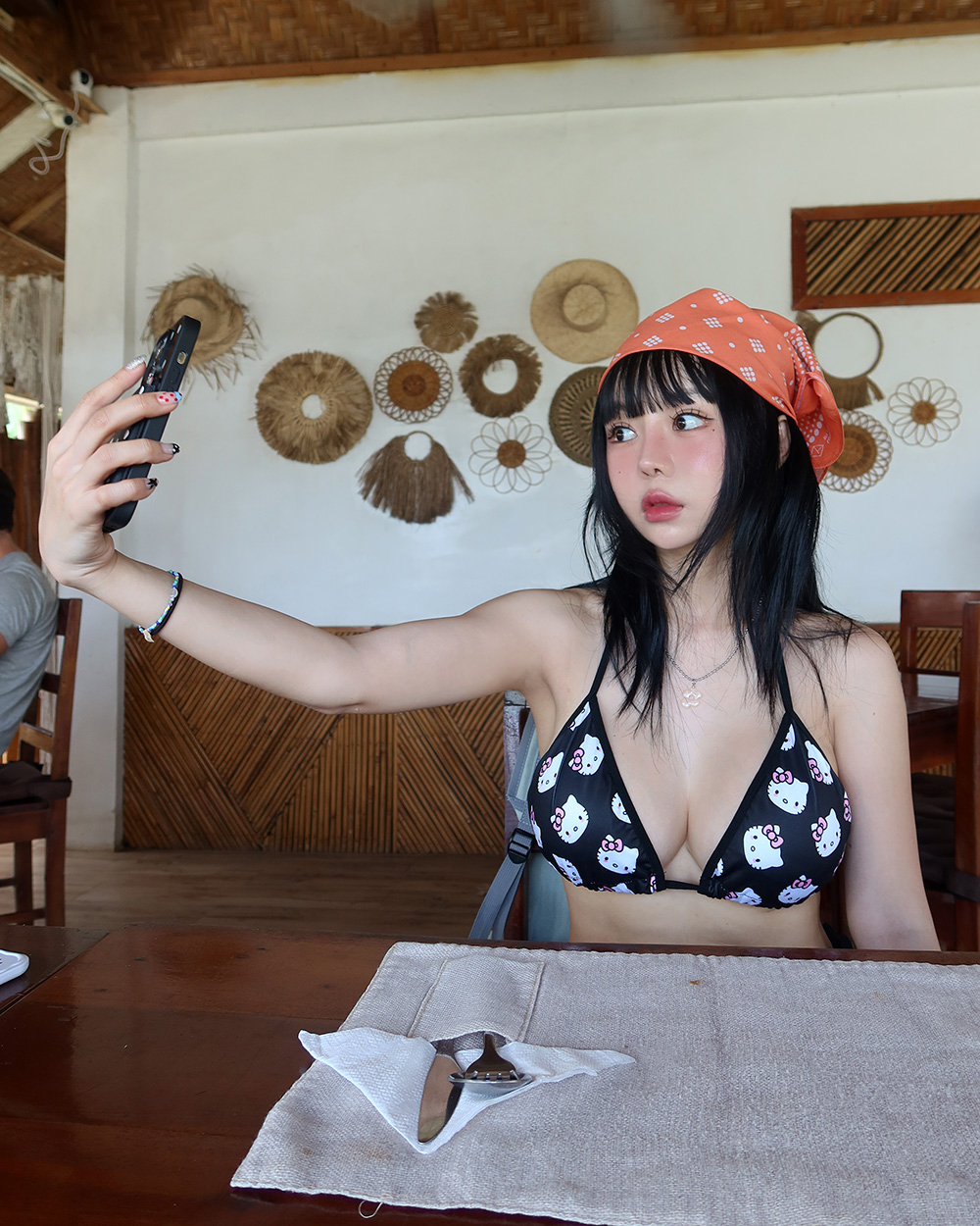 수영복/속옷 모델 착용 이미지-S1L67